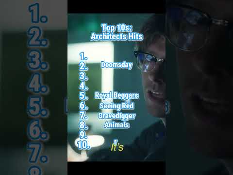 Ranking the Top 10 Architects Songs! #metal #metalcore #ranking #architects