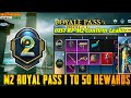 C1S1 Royal Pass 1 to 50 Rp Rewards | BGMI C1S1 RP M2 Leaks (Battlegrounds Mobile India)