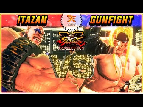 SFV AE ✪ ITAZAN (Abigail) vs GUNFIGHT (#1 Online Alex) | FT3 Set ✪ SF5 TenSFV