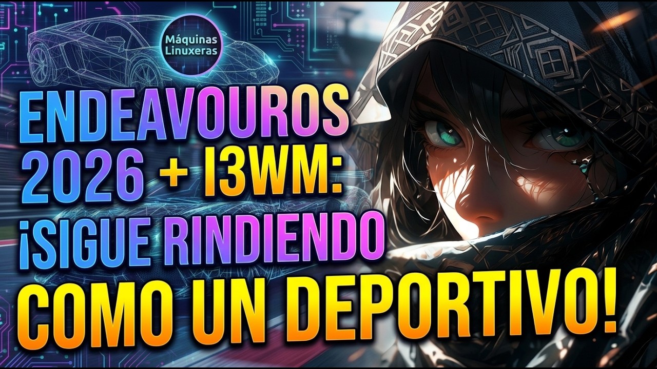 EndeavourOS 2026 + i3wm: ¡Sigue Rindiendo Como un Deportivo!