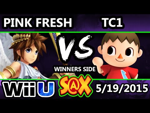 S@X - MMG | Pink Fresh (Pit) vs TC1 (Yoshi/Villager) SSB4 Tournament - smash Wii U - Smash 4
