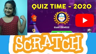 How to make Quiz Game using Scratch | Scratch 3.0 Tutorial | Coding for kids | Make own Quiz App