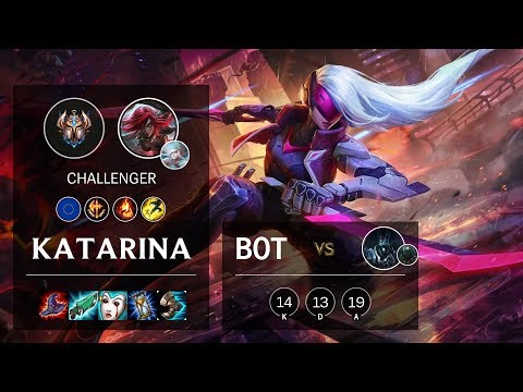 Katarina Bot vs Karthus - EUW Challenger Patch 10.11