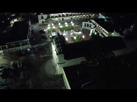 Iglesia de Olintepeque Quetzaltenango toma aerea con dron
