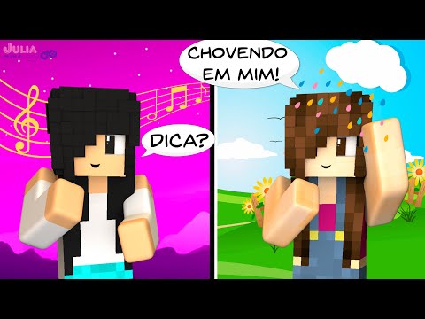 Minecraft - WHAT'S THE MUSIC?  (Build vs Playlist)