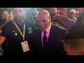 Mike Tyson MOBBED at arrival! Forced to leave Fury vs Ngannou final press conference!