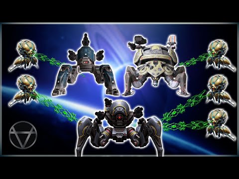 [WR] 🔥 All Spiders w/ 5 KHEPRI Link – Speed Test Comparison | War Robots