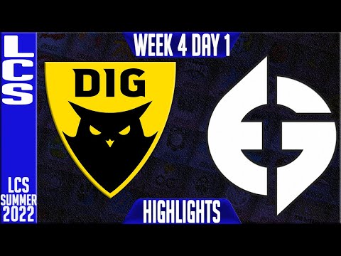 DIG vs EG Highlights | LCS Summer 2022 W4D1 | Dignitas vs Evil Geniuses