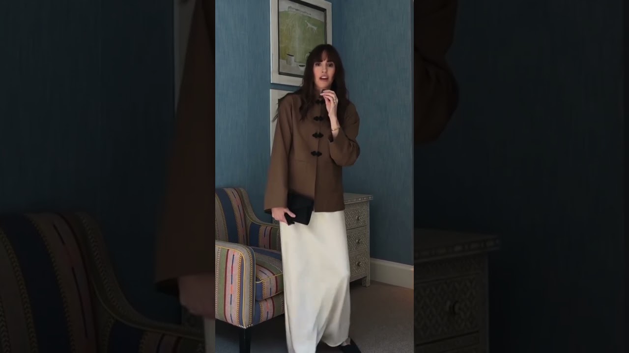 A look I recently wore in New York, for a day of meetings that went straight into dinner.￼