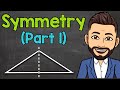 Intro to Symmetry (Part 1) | What is Symmetry? | Lines of Symmetry