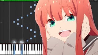 【FULL】[Tsurezure Children OP] 徒然チルドレン OP - &quot;Aimai Moko&quot; アイマイモコ (Synthesia Piano Tutorial)