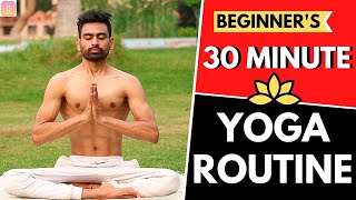 30 Min Daily Yoga Routine for Beginners Mp4 3GP & Mp3