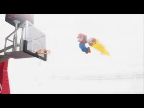 Mario Dunks Online Smash, in honor of Kobe Bryant