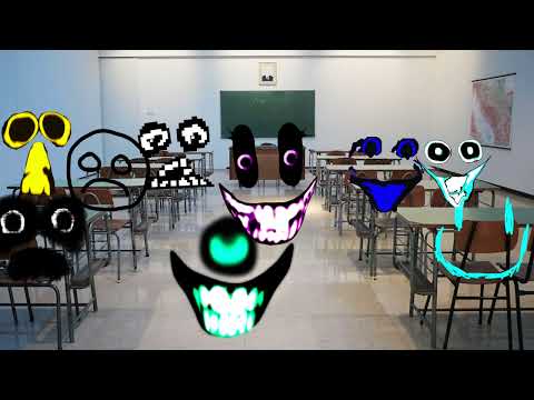 Interminable rooms entities go to school PART 1 (interminable rooms animation)
