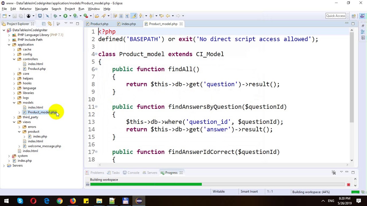 DataTables in CodeIgniter