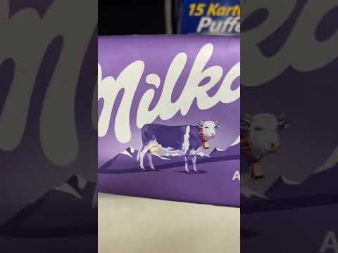 MILKA alpine milk chocolate #shorts #milka #chocolate