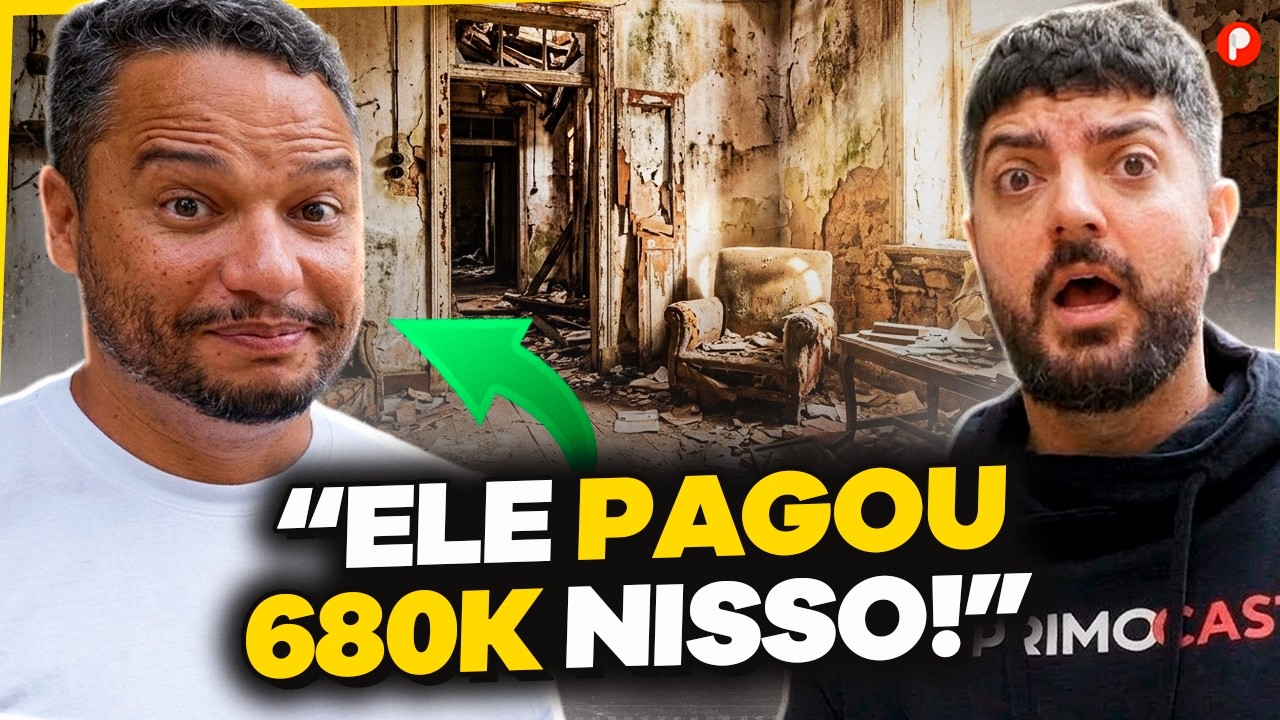 ELE COMPROU ESSE APARTAMENTO DESTRUÍDO PARA REFORMAR E VENDER (VALE A PENA?)