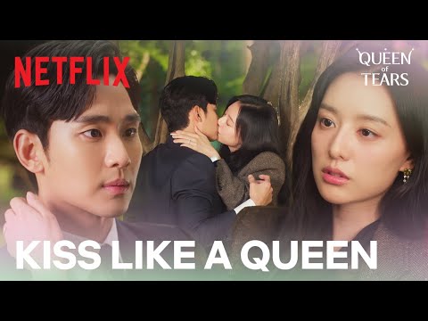 Kim Soo-hyun pulls away, Kim Ji-won grasps back for a kiss | Queen of Tears Ep 3 | Netflix [ENG SUB]