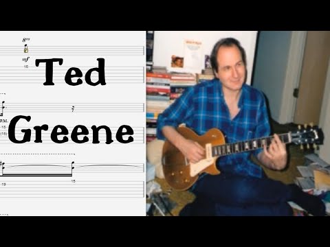 Ted Greene - INSANE improvisation skills - 3-part baroque counterpoint on guitar