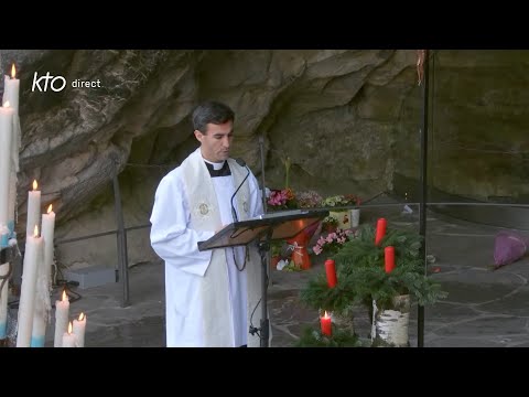 Chapelet du 6 décembre 2023 à Lourdes