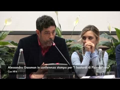 I bastardi di Pizzofalcone, Alessandro Gassman in conferenza stampa