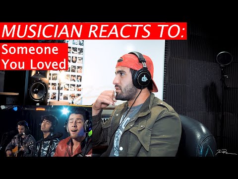 Jonas Brothers - Someone You Loved (Cover) - Musician Reacts