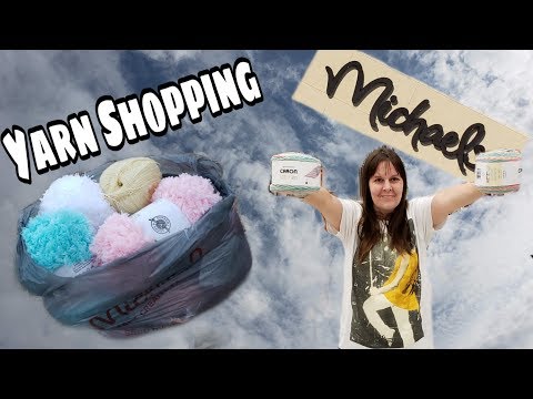 I Go Yarn Shopping At Michaels