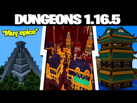 🏰15 DUNGEONS, STRUCTURES, FORTRESSES MODS for Minecraft 1.16.5🔥 Cities, Houses, Dungeons and more!