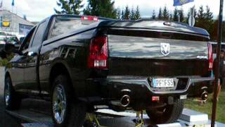 preview picture of video 'US-Car-Meeting Immendingen 2012 -Dodge RAM dyno-'