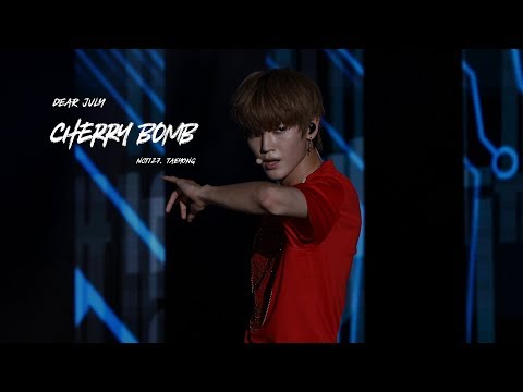 180723 ulsan Summer Festival NCT127 Cherry Bomb - TAEYONG focus