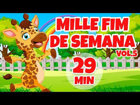 Mille Fim de Semana Vol. 5 - Giramille 29 min | Desenho Animado Musical