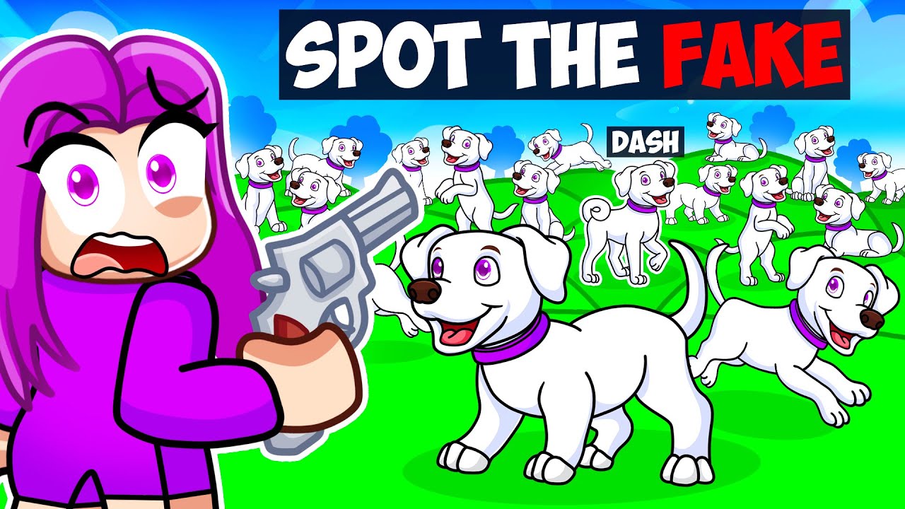 Hiding As A DOG in Roblox NPC or Die…