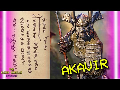 The Mysterious Races of Akavir: Tsaeci, Kamal, Ka Po'Tun & Tang Mo | The Elder Scrolls Podcast #5