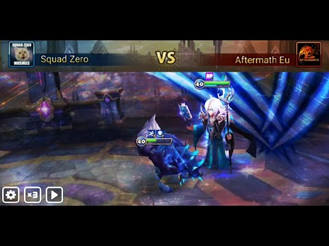 EU Siege Tournament FINALS (Round 5): Squad Zero vs Aftermath Eu (Summoners War)