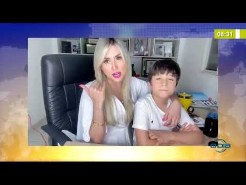 Anamelka Cadena, delegada, manda mensagem para as maÌƒes (08 05 20)