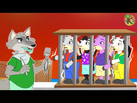 Le Loup Et Les Sept Petits Boucs | KONDOSAN en Français - Contes de Fées & Histoire pour Dormir