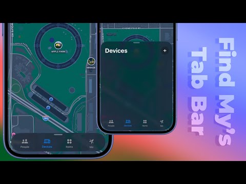 iOS 26 Apple Find My App's Custom Tab Bar | Xcode 26