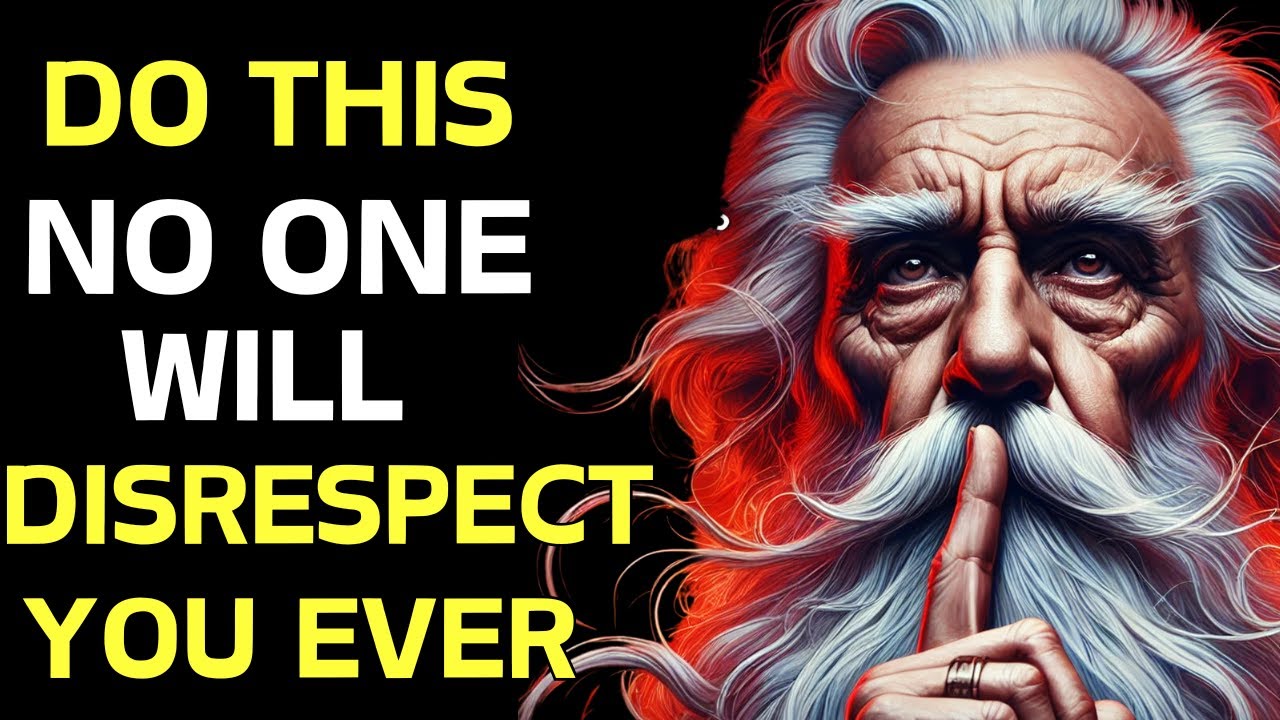 No One Will Disrespect You Ever | Just Do This | 15 Stoic Lessons - Wisdom life| STOIC #1