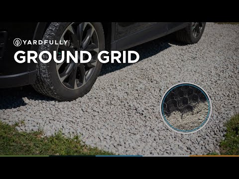 Yardfully® Ground Grid Geocells | Porous Pavers for Driveway, Paths, Patio, Trails, Pools, Parking