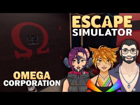 Omega Corporation Rooms & Puzzle Solutions ~Escape Simulator~ [5] w/ Fyndir & River