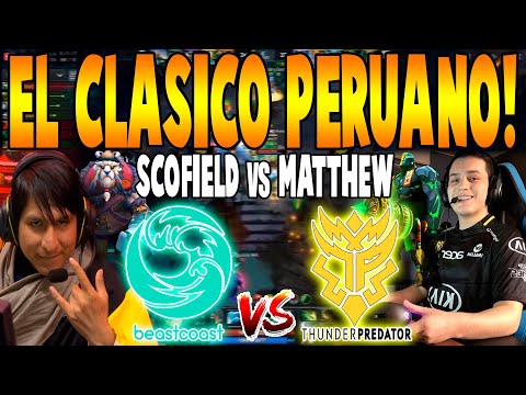 BEASTCOAST vs THUNDER [BO2] - El Clásico Peruano "Scofield vs Mtthew"-BTS Pro Series Season 3 DOTA 2