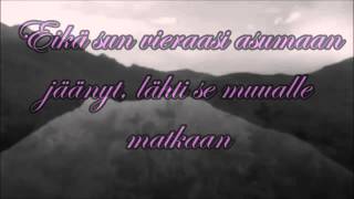 Jenni Vartiainen-Suru on kunniavieras (lyrics)
