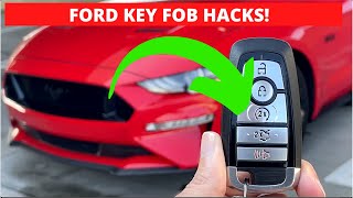 Ford Key Fob Tips & Tricks | Ford Key Fob Hacks You NEED!