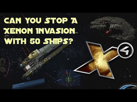 Can You Stop a Xenon Invasion With Less Than 50 Ships?(X4 Foundations)(Ep. 1)