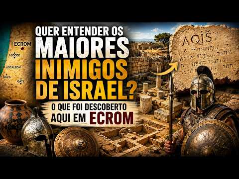 Aqui Existiu um dos Maiores Inimigos de Israel&hellip; e as Ru&iacute;nas Ainda Falam - Os Filisteus em Ekron