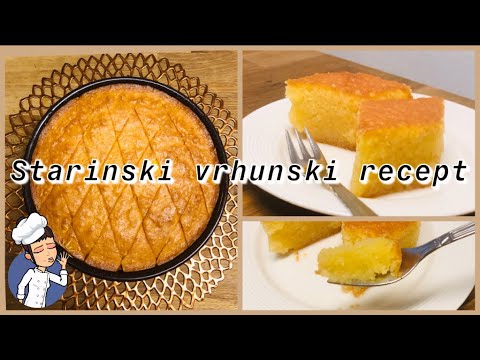 ZALJEV - PATISPANJA - starinski socni kolac vrhunskog ukusa - veoma jednostavno i brzo se pravi