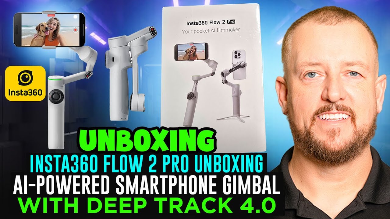 Unboxing Insta360 Flow 2 Pro | AI-Powered Smartphone Gimbal with Deep Track 4.0