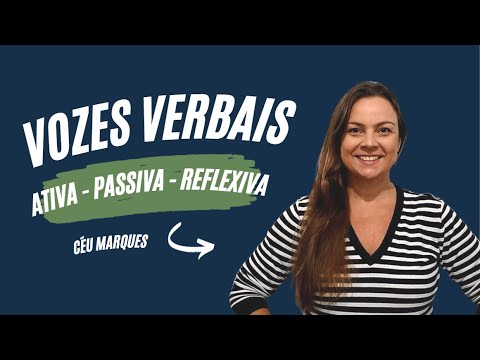 Vozes Verbais (ativa, passiva e reflexiva).