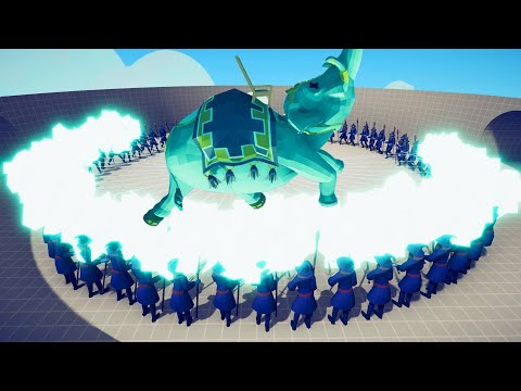 100x WIZARD vs EVERY UNIT | Totally Accurate Battle Simulator TABS