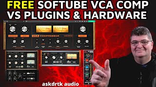 Video thumbnail for FREE Softube VCA COMP vs Waves DBX 160 / UA DBX 160 / DBX 560A Hardware by askdrtk